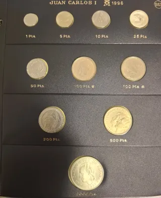 Monedas Españolas Juan Carlos I ( 3 Tomos).