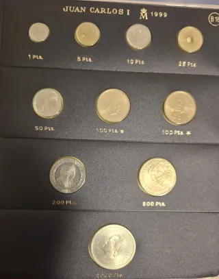 Monedas Españolas Juan Carlos I ( 3 Tomos).