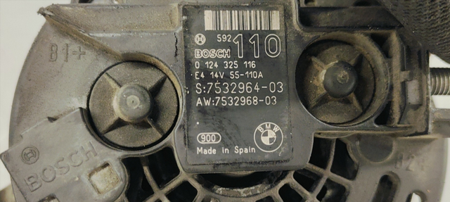 ALTERNADOR BMW SERIE 1 BERLINA (E81/E87) 116i 012
