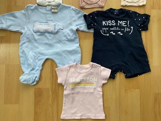 Lote ropa bebé recién nacido 50 cm