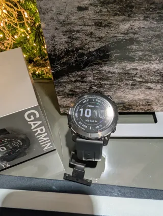 A ESTRENAR!! Garmin Fenix 7X Zafiro Solar Negro/G