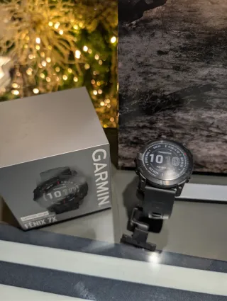 A ESTRENAR!! Garmin Fenix 7X Zafiro Solar Negro/G