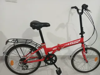 Bici Plegable Roja F-Park