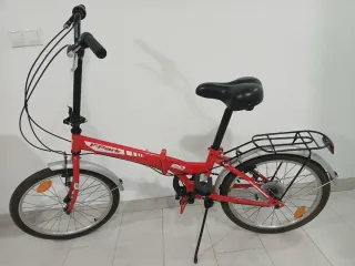 Bici Plegable Roja F-Park
