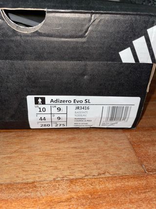 Adidas Adizero Evo SL Solar Yellow