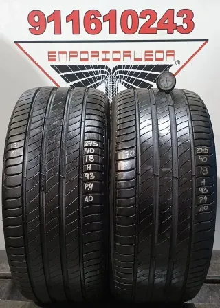 4UD 245 40 18 H MICHELIN RUEDA AL 90% VIDA UTIL