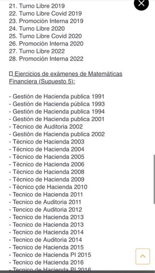 Segundo Ejercicio Técnico de Hacienda