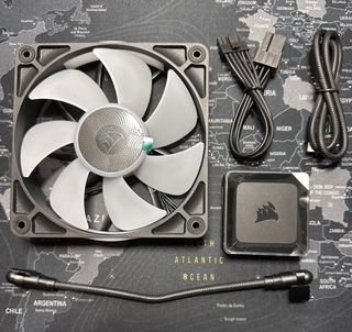 Ventilador Corsair RX120 RGB iCUE LINK + HUB