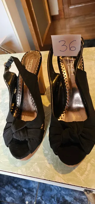 Zapatos de tacón talla 36