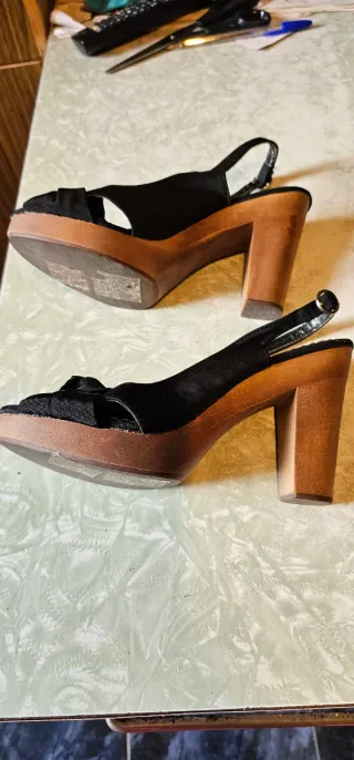 Zapatos de tacón talla 36