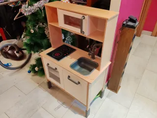 Cocina de madera para niños Ikea