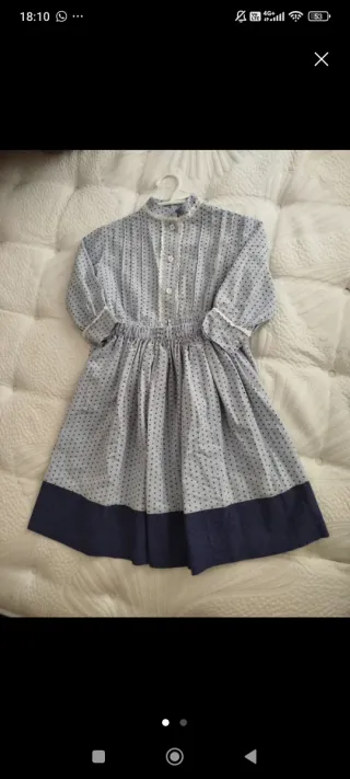 Vestido infantil casero