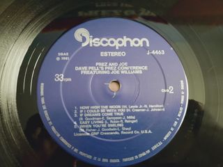 Vinilo Jazz Prez & Joe - Crescendo Records