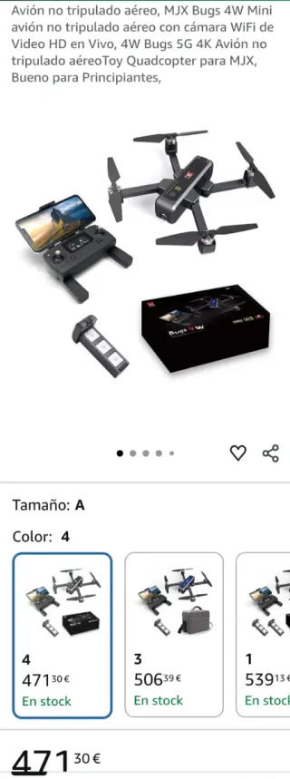 Dron Marsmo B4W GPS Wifi 5G