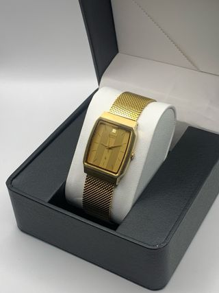 Relógio Citizen Vintage Dourado Quartz