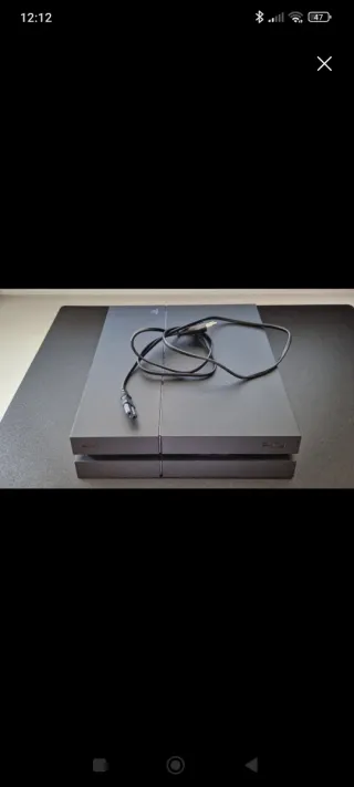 PS4 (PlayStation 4) Negra