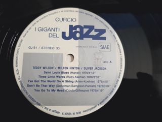 Vinilo Jazz Curcio I Giganti Del Jazz 51