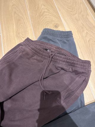 Pantalones Carhartt Algodón Marrón y Gris