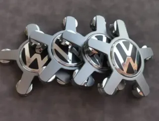 4 Tapabujes Tapacubos Vw Centro de Llantas Ruedas