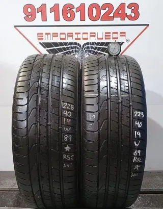 -225 40 19 W PIRELLI RUEDA AL 90% VIDA UTIL
