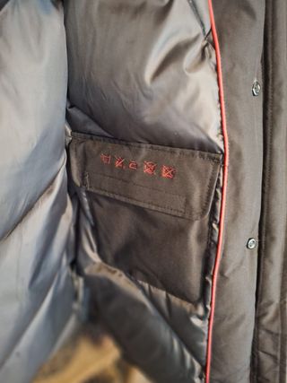 Chaqueta Invierno Canadian Negra con Capucha