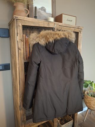 Chaqueta Invierno Canadian Negra con Capucha