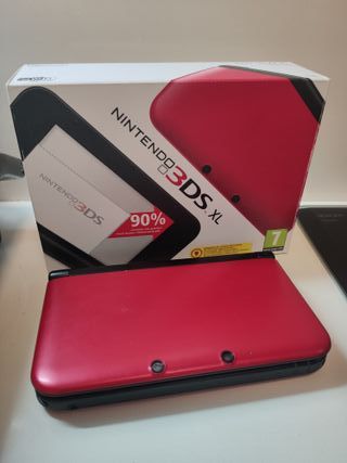 Nintendo 3DS XL Roja con Caja