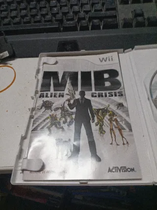 Juego Wii MIB Alien Crisis