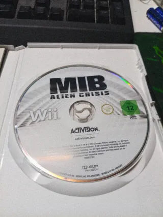 Juego Wii MIB Alien Crisis