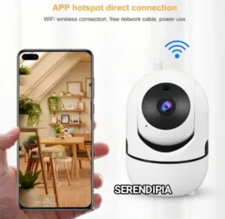 2 CÁMARAS DE VIGILANCIA WI-FI.