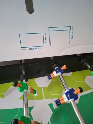 Futbolín Playland El Corte Inglés con caja