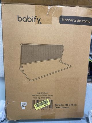 Barreira de Cama Babify 120cm Branca
