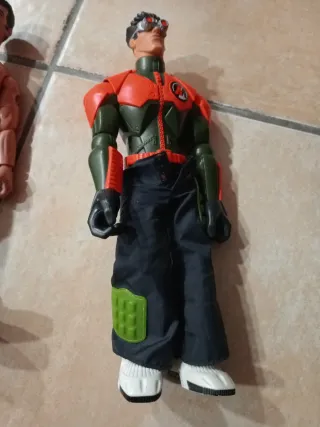 Lote Figuras Action Man con Moto