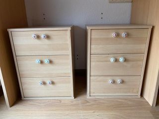 Cajonera/Mesita 3 Cajones Madera