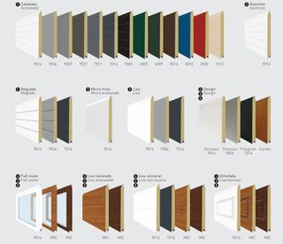Puerta de garaje, puerta enrollable (persiana)