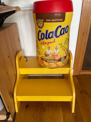 Taburete/escalón infantil amarillo ikea