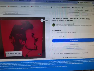 Edición Limitada Punk Pink Dani Martín Vinilo