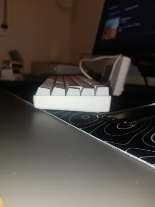 Teclado Gamer 65% HSJ Blanco