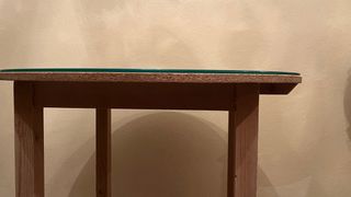 Mesa Camilla Madera y Cristal