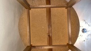 Mesa Camilla Madera y Cristal