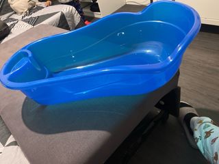 Bañera para bebé azul