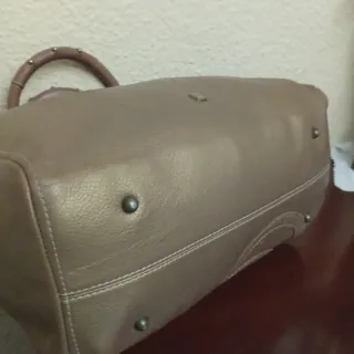 Bolso Purificación García Piel Dorado