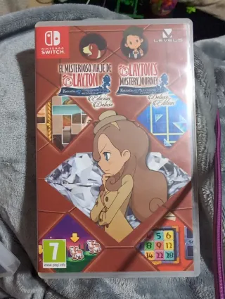 Juego Nintendo Switch Layton's Mystery Journey