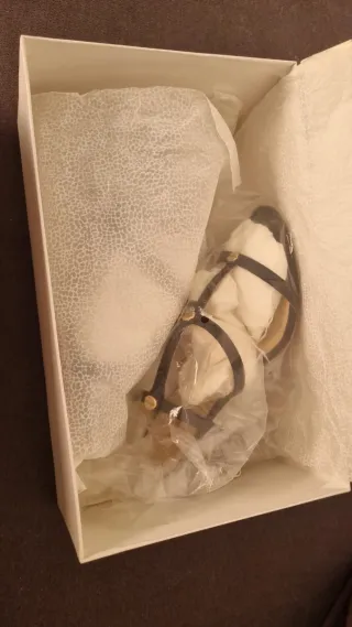 Sandali tacco alto Borbonese neri