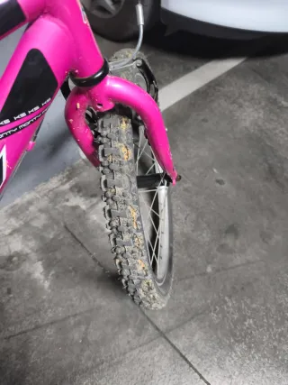 Bicicleta Monty infantil rosa 20"