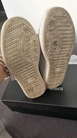 Scarpe Emporio Armani Argento Tg 36.5