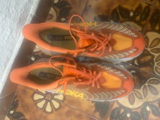 Zapatillas Hoka Mafate Naranja/Amarillo