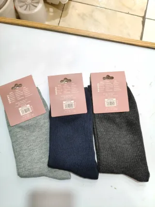 Meias Mulher PESAIL 35-40 Clássicas Casuais