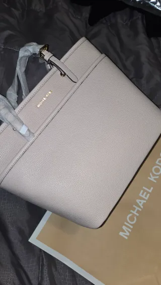 Borsa Michael Kors Beige/Rosa Nuova