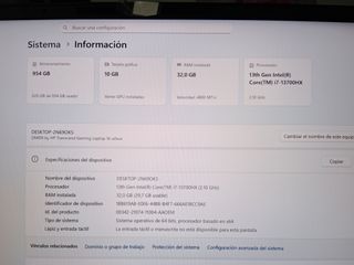 Portátil Gaming HP OMEN 16 Negro